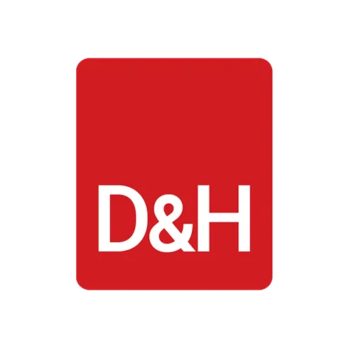 D&H Distributing logo.