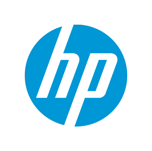HP logo.